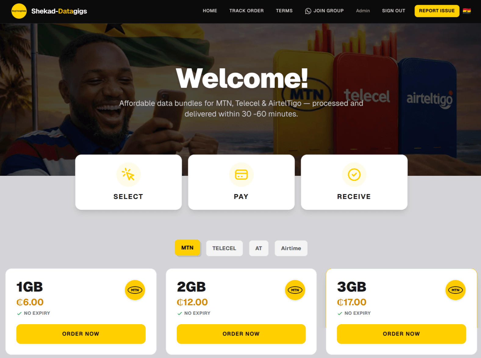 Buy CheapData GH